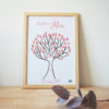 L'arbre à souvenir est une superbe animation de baptêe de mariage ou d'anniversaire et en même temps un joli souvenir à conserver
