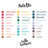 palette couleurs hello bonheur